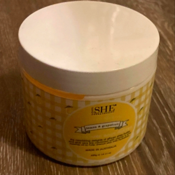 New OM SHE Limited Edition Body Butter Grapefruit Lemon From Australia - Picture 1 of 2